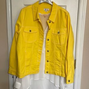 DENIM & CO DENIM JACKET L